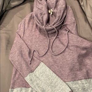 Cowl neck sweater